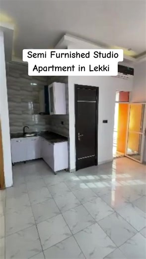 Semi Furnished Studio Apartment for rent in Lekki Location: New Road , Off Alpha Beach Road, Eti-Osa, Lekki. *Facilities:* - Gym - 24/7 power (prepaid) - internet (unlimited) - Cleaned and treated water - Private parking space - Balcony *Apartment is fitted with;* - Inbuilt gas cooker - Heat extractor - water heater - AC - Rent = ₦3,000,000 (Three million Naira) - Annual Service charge (Fixed) = ₦600,000 - Power base fee = ₦20,000 per month - Caution Fee = ₦200,000 - Legal Fee (10%) = ₦300,000 -