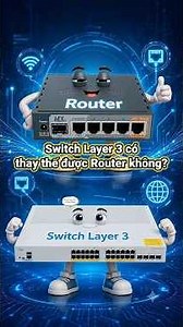 Can a Layer 3 Switch replace a Router? #cisco #itshop #cisco-switch