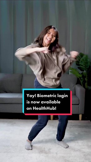 Experience Faster Access with Biometric Login on HealthHub