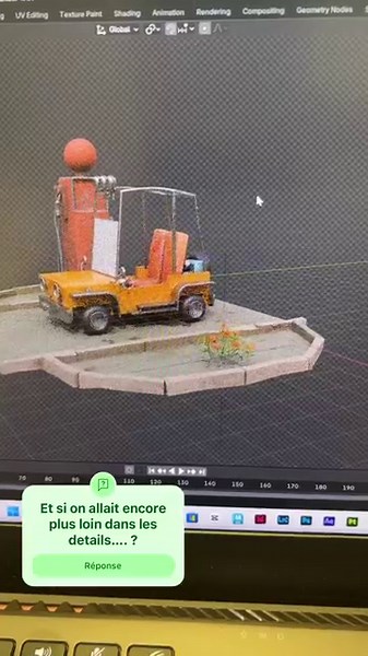 Modélisation 3D d’une voiture stylisée – Étapes et Processus