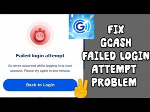 How To Fix GCash Failed Login Attempt Problem || Tech Issues Solutions