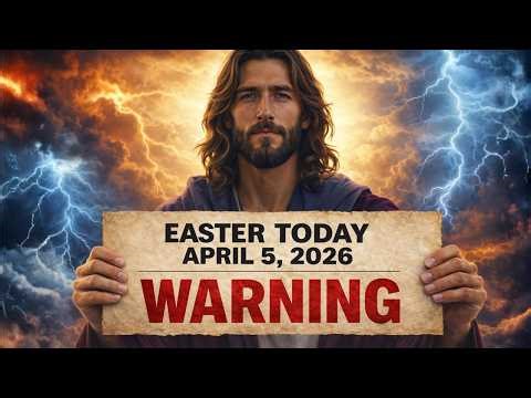 EASTER TODAY APRIL 5, 2026 WARNING...