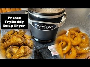 Easy fry using Presto FryDaddy Electric Deep Fryer / Pinay in NC