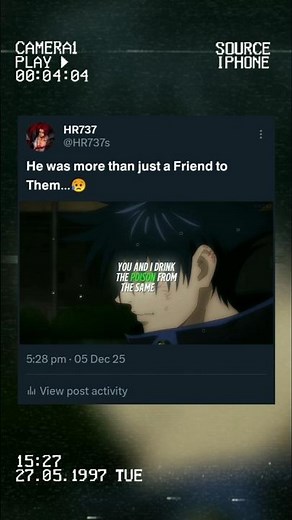 He was More than Just a Friend 😥 | Jujutsu Kaisen | #jujutsukaisen #edit