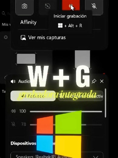 Win G: la grabadora de pantalla que ya tienes y no sabías. Windows ya tiene una grabadora de pantalla integrada — sin instalar OBS, Bandicam ni ningún programa externo. #Windows #TrucosWindows #ProductividadDigital #TechTips #herramientasgratis