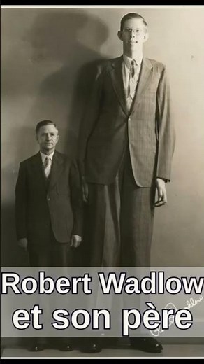Robert Wadlow, the tallest man in the world #history #guinessrecords