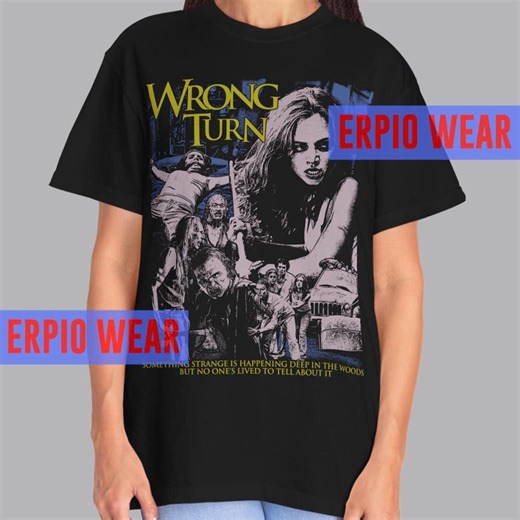 Horror Movie T-shirt Wrong Turn 2003 Inspired Slasher Horror T Shirt - Etsy