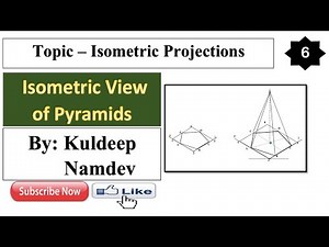 6. Isometric view (Isometric projection)