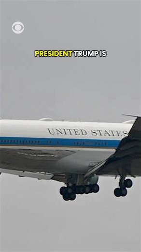 President Trump is repainting Air Force One in his preferred color palette – gold, red and navy blue. The robin's egg blue that has been around since the Kennedy Era will be painted over on all of the air crafts that serve as Air Force One as well as the jet that was donated by Qatar last year. Here's what we know about the aesthetic change, which is not the first for Trump during his second presidential term. | CBS News