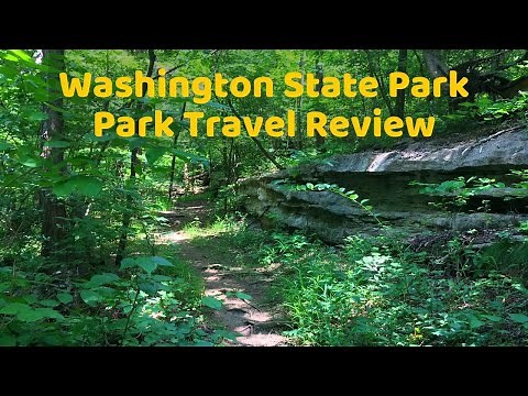 Washington State Park, Missouri - Trails, Petroglyphs, and Camping - Park Travel Review