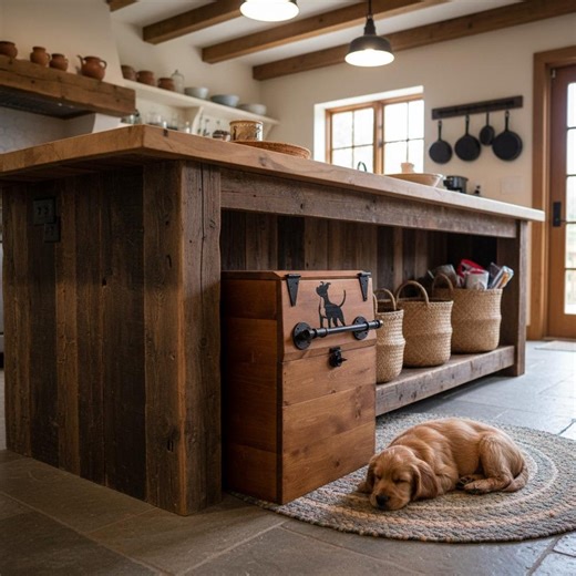 Handmade Large Wooden Dog Food Storage Bin - Etsy
