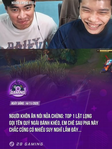 Người Khôn Ăn Nói Nửa Chừng - Game và Tin Tức TikTok
