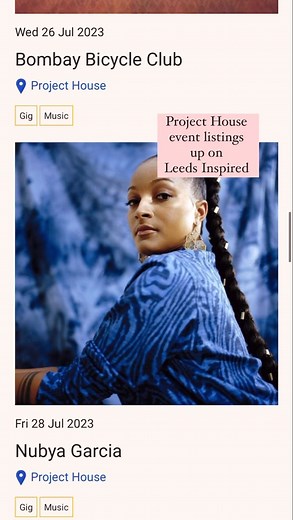 Big old welcome to Leeds brand new venue Project House💥💥💥 https://www.leedsinspired.co.uk/places/project-house | Leeds Inspired