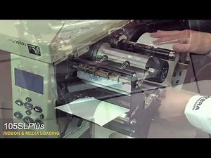 Zebra 105SL Plus Ribbon And Media Loading