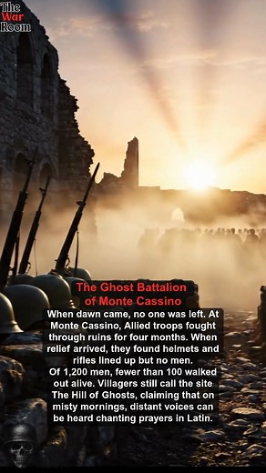 The 1st Parachute Brigade fought amid the shattered ruins of Monte Cassino Abbey, holding their ground as artillery turned stone to dust. Their lines broke, their numbers fell but they never retreated. Monte Cassino became more than a battlefield. It became a monument to defiance. #TheWarRoom #WWIIHistory #BattleOfMonteCassino #fblifestyle | The War Room