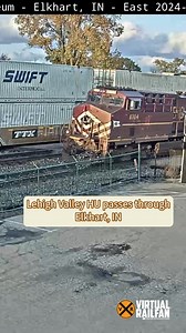 18K views · 647 reactions | 8104 Lehigh Valley Heritage Unit.. #railfans_of_instagram #lehighvalley #railfans #norfolksouthernrailroad #norfolksouthern #trains #trainspotting #virtualrailfan #webringthetrainstoyou #railroads #railroads_of_america #railroading #elkhartindiana | Virtual Railfan | Facebook