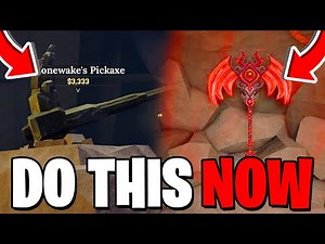 *NEW* The BEST PICKAXE PROGRESSION GUIDE In The Forge! Roblox
