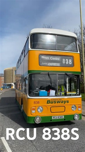 Sunderland Busways Daimler RCU 838S North East Bus Preservation Trust South Shields Running Day #bus
