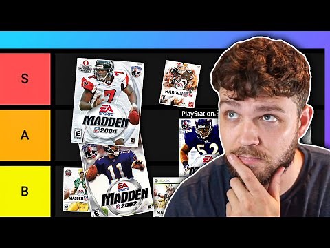 Ranking EVERY MADDEN Game!