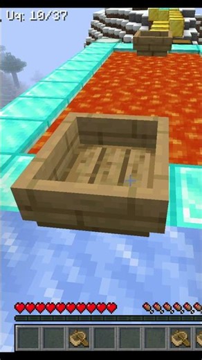 Epic Minecraft Parkour Short – Watch Till End! #minecraft #minecraftmemes #minecraftsurvival