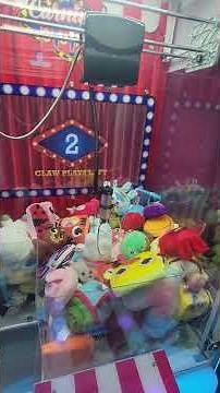Carnival Cups arcade claw, a nice setup up from a normal claw machine