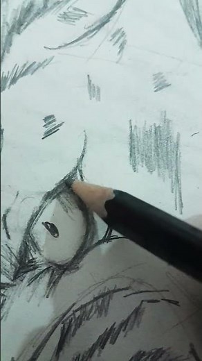 Drawing of saber tooth tiger art🎨💥🎨#Anshu @gem art