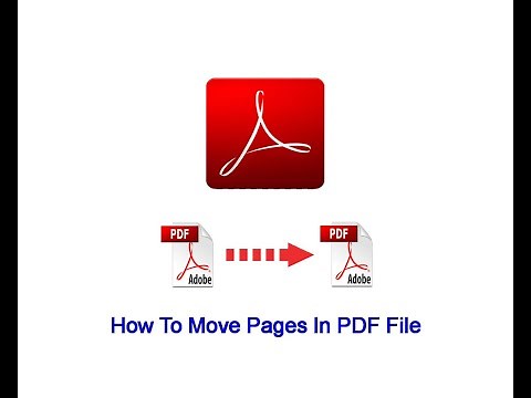 How To Move Pages In PDF File