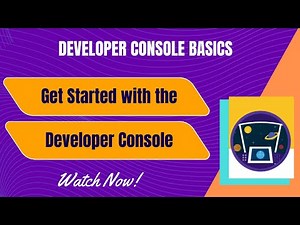 Salesforce Trailhead - Get Started with the Developer Console