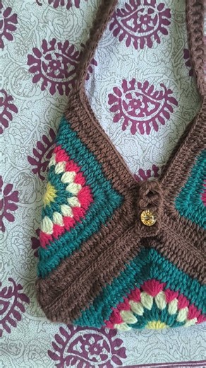 crochet sling bag pattern 🧶