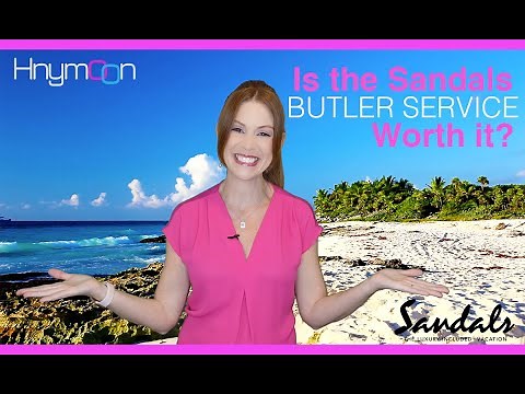 Is the Sandals Butler Service Worth It? [SANDALS RESORTS]