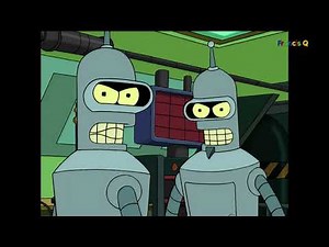 [Futurama] Bender and Flexo Share an Inside Joke About Their Serial Numbers see description