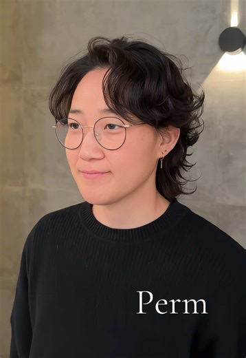 Exploring Korean and Chinese Short Hairstyles with Perms