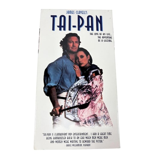 James Clavells Tai-pan VHS Movie 1995 Classic Adventure Drama - Etsy Australia