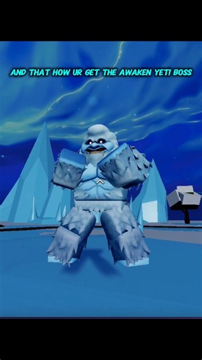 How to Awaken the yeti Boss in Blox fruits #bloxfruits #tutorial #roblox #rpg