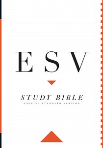 ESV Study Bible, Large Print (Hardcover, Indexed)