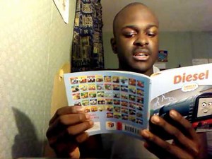 Jonathan Reading to My Thomas Story Library: Diesel