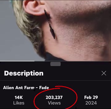 FADE video- Over 200k views in 2 days because of you maniac ANTliens 👽🫶🧪⚗️🎸👾🧬 🔬🦠🧘🐜🩷 | Alien Ant Farm