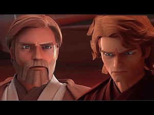 Anakin vs Obi-Wan w/ CLONE WARS Animation