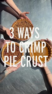 3K views | Level up your pie game with these three simple techniques for crimping crust. | Made In Cookware | Facebook