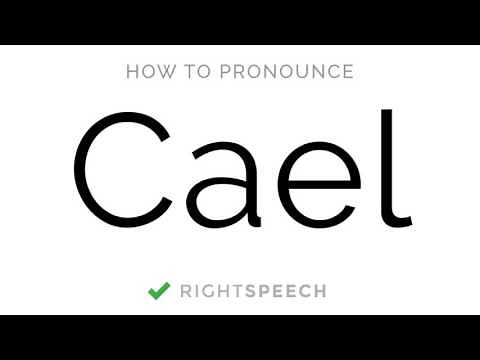 Cael - How to pronounce Cael - American Boy Name