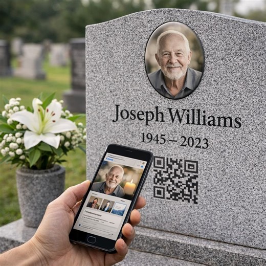 Integrating QR Codes on Headstones for Digital Tributes | Carole G posted on the topic | LinkedIn