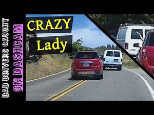 CRAZY Road Raging Karen Cannot Handle Traffic [Rages For Miles]