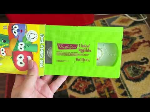 A Taste Of VeggieTales 2000 VHS