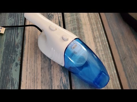 USB Mini Desk Vacuum Unboxing & Review