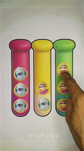 SUPER MARIO BROS PAPER CRAFT INTERACTIVE NEW SEASON #part 239 #mario #supermariobros #games #puzzle