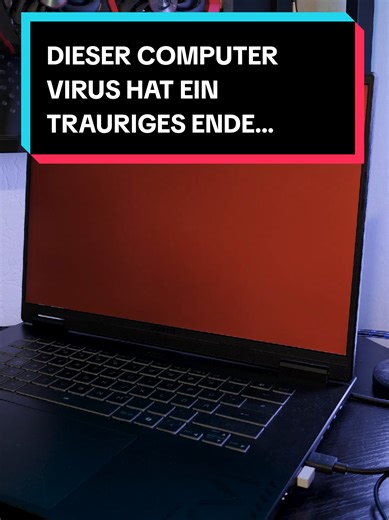 dieser COMPUTER VIRUS hat ein TRAURIGES ENDE.. #computer #virus #malware #tech