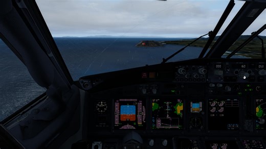 【P3D】737NGXu 大分空港极端天气RNP进近