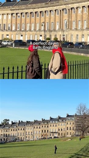 Vrbo on Instagram: "Is Bath, England on your 2026 bucket list? We’ve put together the perfect day so you can see the best of the city. 👇 ✨ Slow morning in your Vrbo ✨ Warm up with a cozy mulled wine and explore Bath’s highlights: Royal Crescent, Roman Baths, Pulteney Bridge ✨ Freshen up for dinner ✨ Grab a bite at Upstairs at Landrace ✨ End the night with a drink at The Beckford Bottle Shop 🔗 Link in bio to book📍 Bath, England"