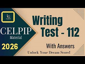 CELPIP Writing Task 1 & 2 | Mock Test - 112 (2026) | Sample Answers