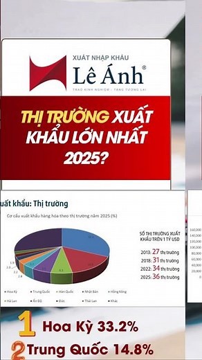 Bức tranh toàn cảnh của xuất nhập khẩu Việt Nam năm 2025 #xuatnhapkhauleanh #hocxuatnhapkhau